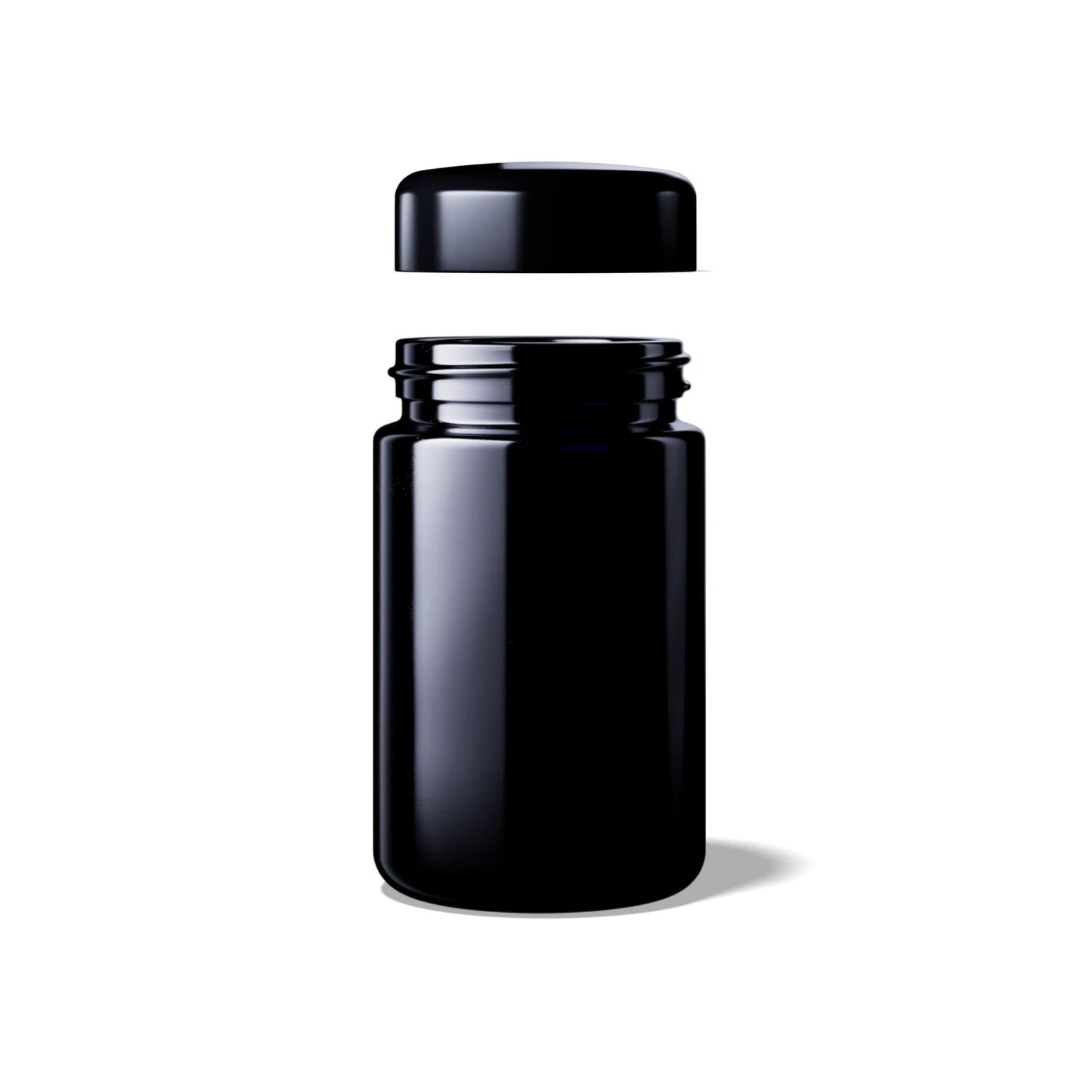 Miron Violettglas 100 ml Weithalsglas "Saturn" mit Deckel Miron Violettglas